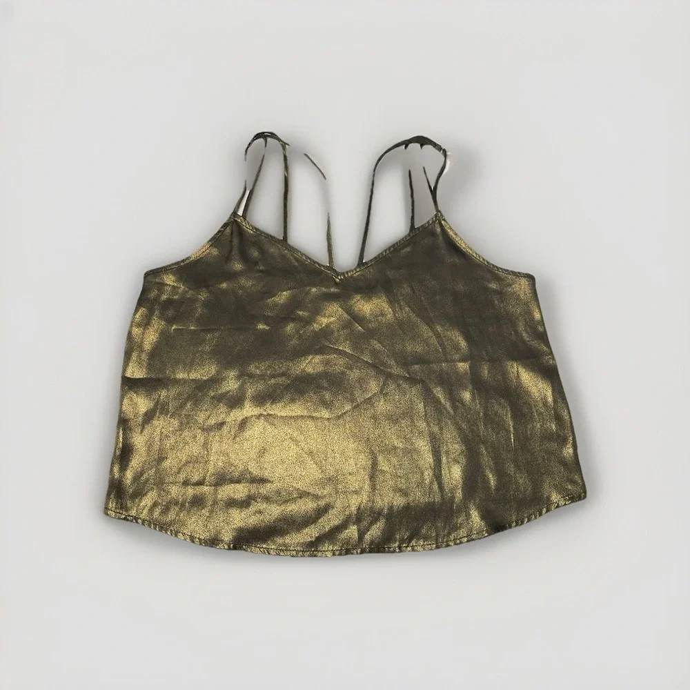Abercrombie And Fitch‎ Iridescent Camisole Y2K Women's Size Medium - Picture 4 of 8